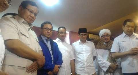 Timses Inti Kubu Anies-Sandiaga Kumpul di SCBD Malam Ini