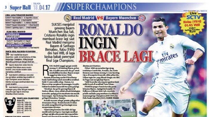 Cristiano Ronaldo Ingin Cetak Dua Gol Lagi