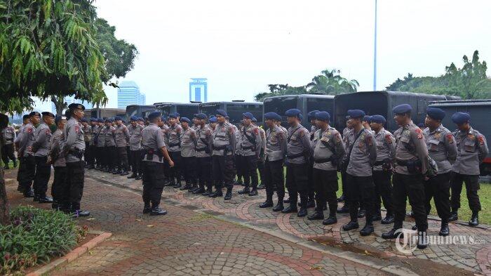 Jelang Pencoblosan, Perbatasan Jakarta Dijaga Ketat Polisi