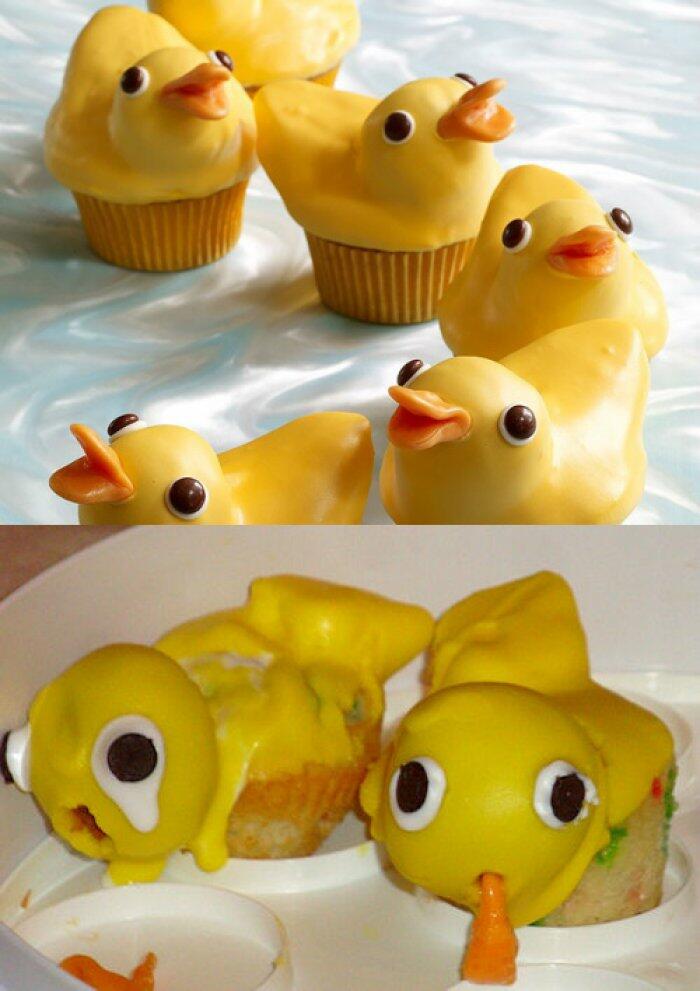 Foto Lucu Meme Ekspetasi vs Realita Edisi Bikin Kue Ini Bikin Ngakak!