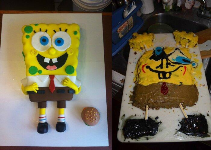 Foto Lucu Meme Ekspetasi vs Realita Edisi Bikin Kue Ini Bikin Ngakak!