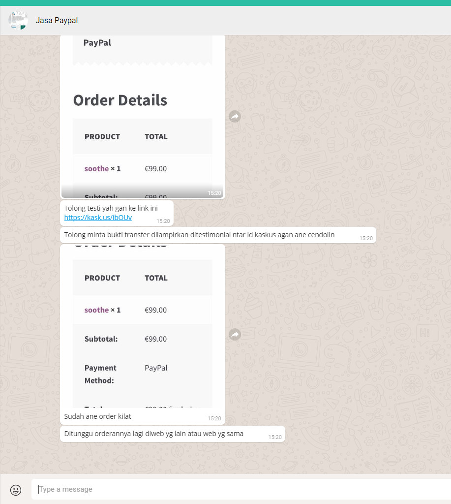 Jasa Pembayaran PayPal (Verified Seller)