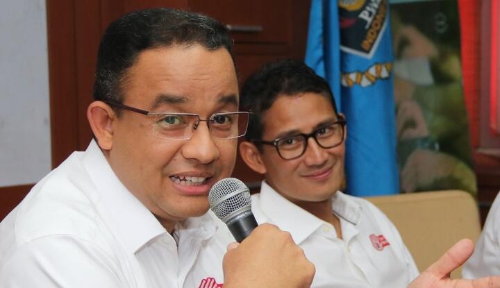 Exit Poll LKPI : Anies - Sandi Unggul 52,6 Persen