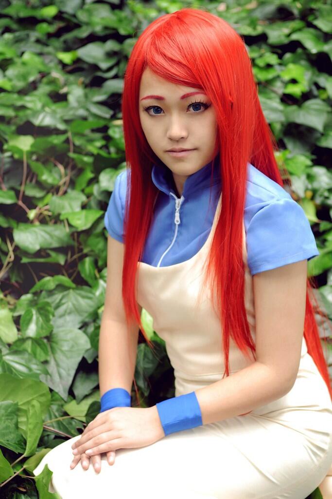 Cosplayer cantik Naruto bikin ga fokus.