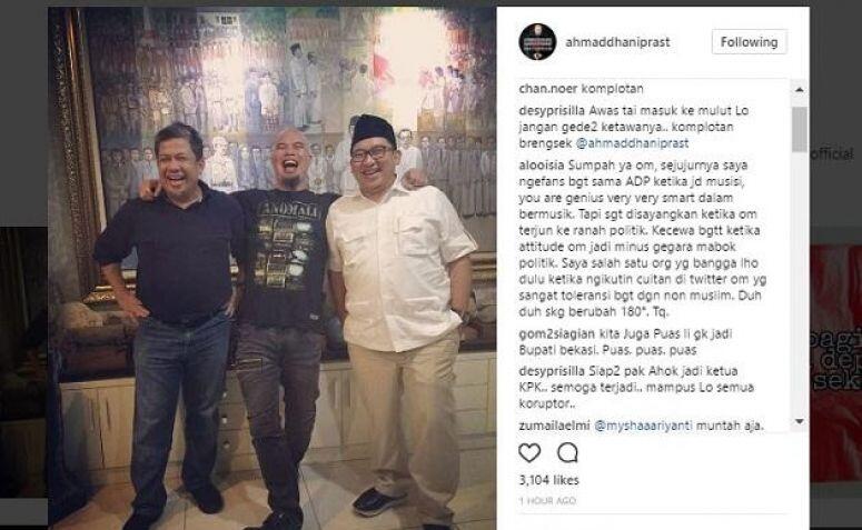 Ahmad Dhani Tertawa Puas, Warganet Malah Baper