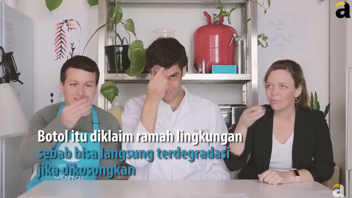 Inilah Botol Minum Paling Ramah Lingkungan dan Bisa Dimakan