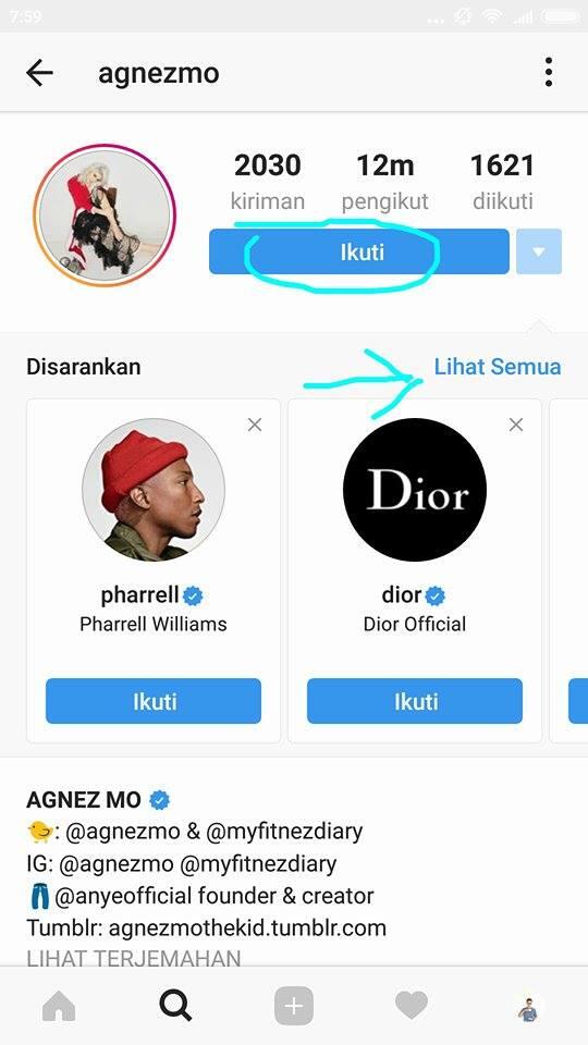 6 trik dapatkan 1000 followers di instagram dalam 1 hari - trik menambah 1000 followers instagram per hari tanpa harus following