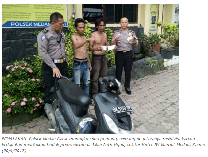 Palak Kendaraan di Depan Hotel JW Marriot, Dua Pemuda ini Diringkus Polisi