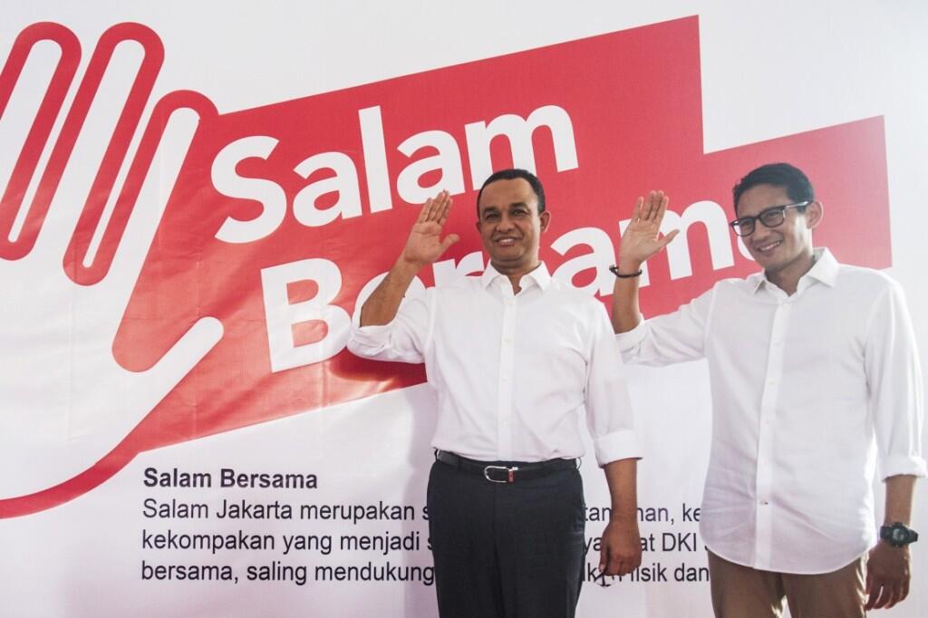 Anies-Sandi Rajai Real Count KPU DKI