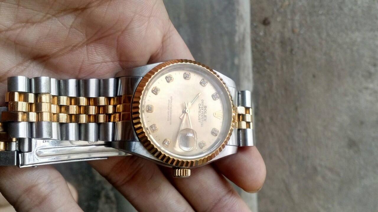 gan saya mau cek keaslian rolex