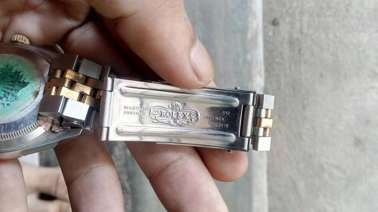 gan saya mau cek keaslian rolex