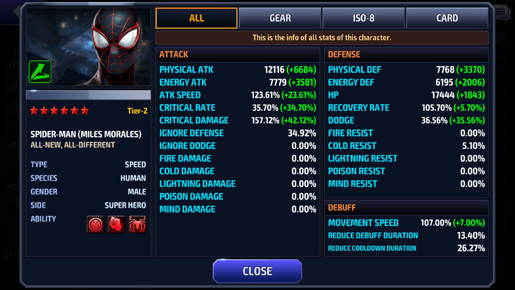 Skill detail