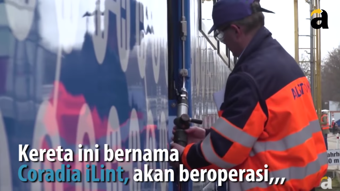 Wow, Inilah Kereta Bertenaga Hidrogen Pertama di Dunia