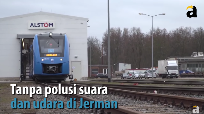 Wow, Inilah Kereta Bertenaga Hidrogen Pertama di Dunia