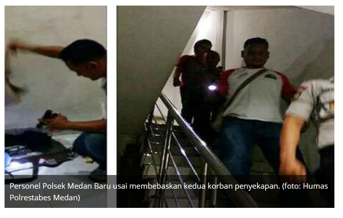 Jebol Dinding Rumah, Perampok Sekap Adik dan Kakak, TKP Medan Petisah…