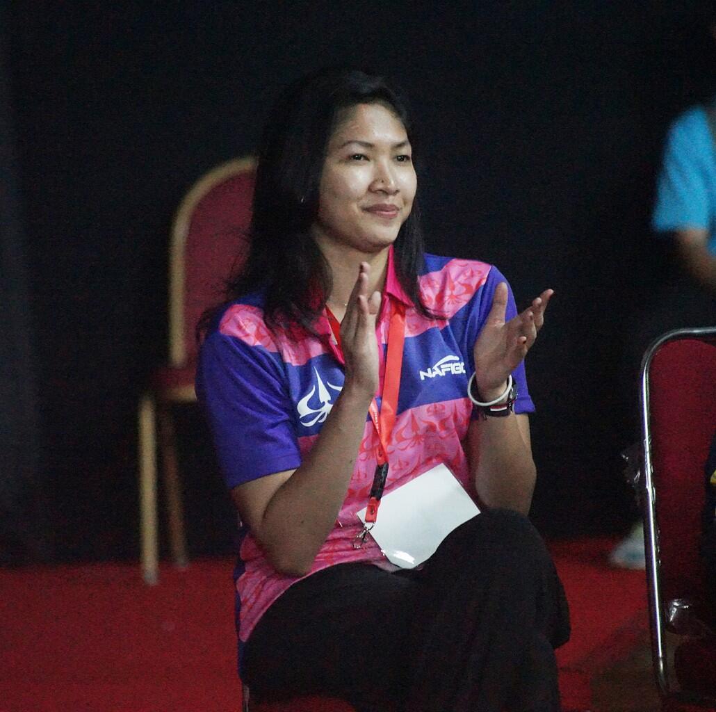 Moment pertandingan hari pertama LIMA Badminton GJC