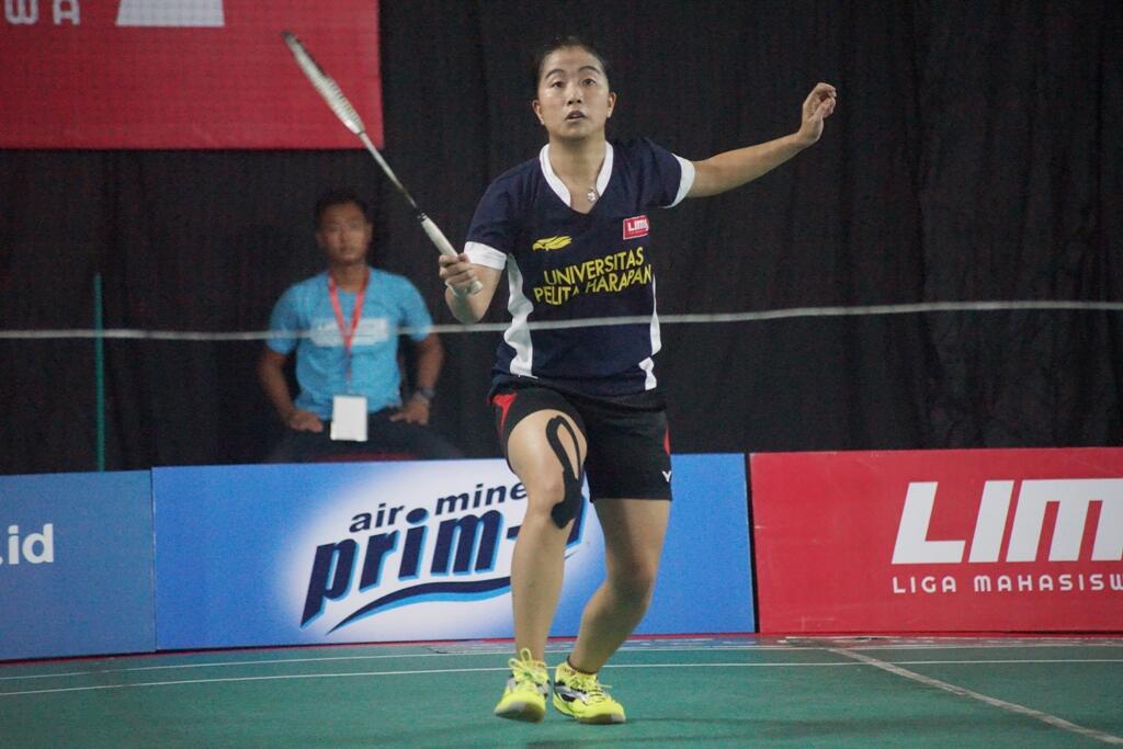 Moment pertandingan hari pertama LIMA Badminton GJC
