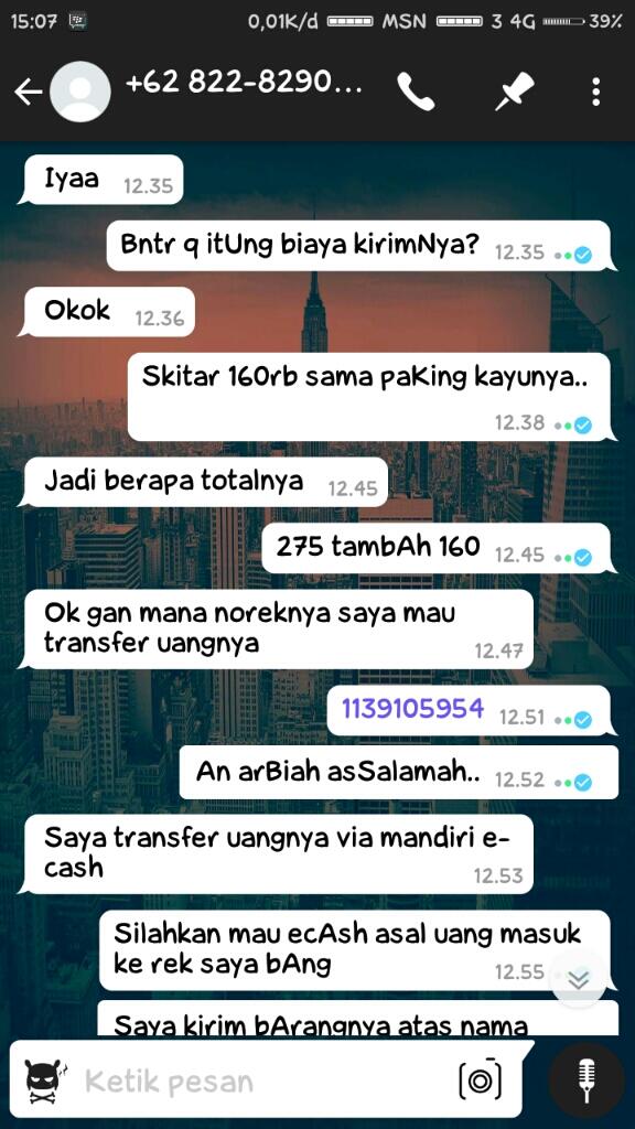 wasPada Seller Penipu