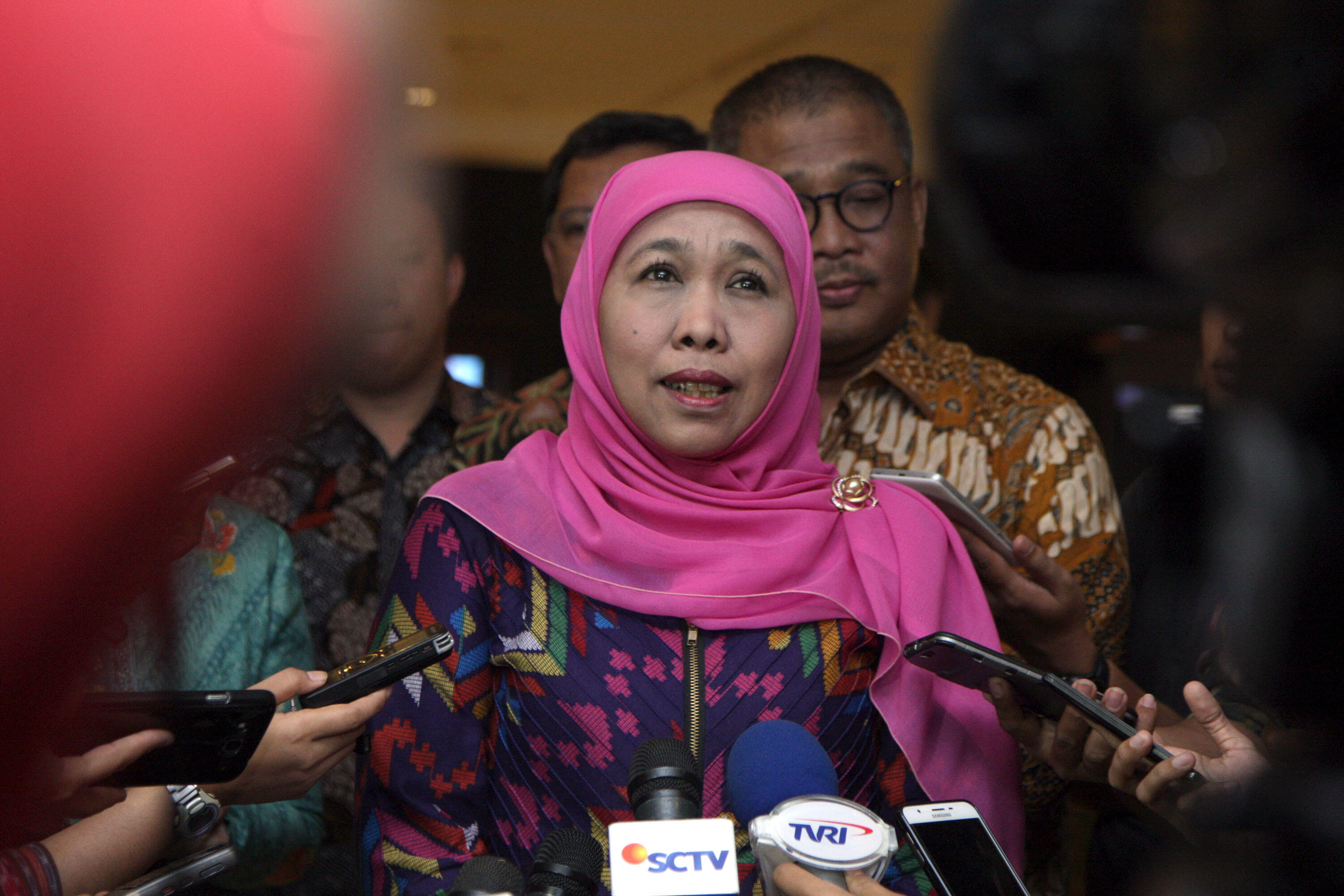 Istana Belum Terima Surat Pengunduran Diri Khofifah