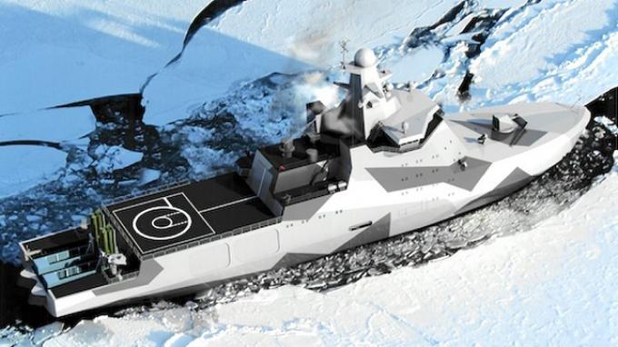 Rusia Bangun Kapal Perang yang Bisa Bertempur di Kutub Utara