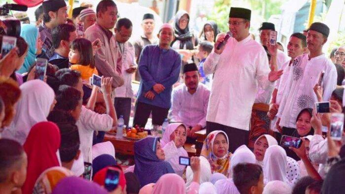 Anies Minta Doa Restu ke Warga Tanah Abang untuk Pimpin Jakarta