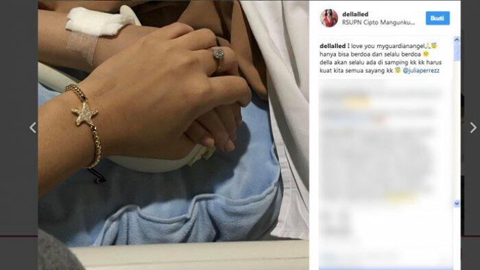 Hari Ini Julia Perez Kembali Jalani Cuci Darah, Della: Tak Ada Operasi Lagi