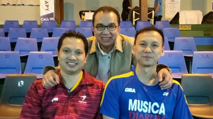 Dubes Tantowi Sambangi Atlet Indonesia yang Berlaga di World Masters Games 2017