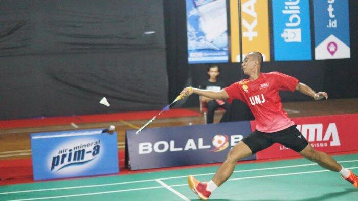 Persaingan Ketat Tim Putra BINUS dan UNJ di Hari Kedua Liga Mahasiswa Badminton
