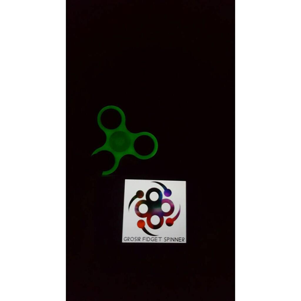 JUAL FIDGET SPINNER GLOW IN THE DARK (HARGA GROSIR)