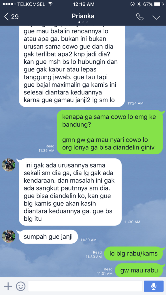 PENIPU bernama PRIANKA ANNISA 