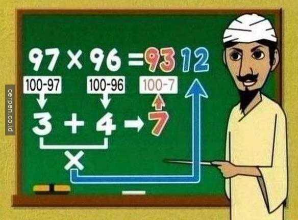 Gan, Ini Loh Rahasianya Super Cepat Berhitung Matematika