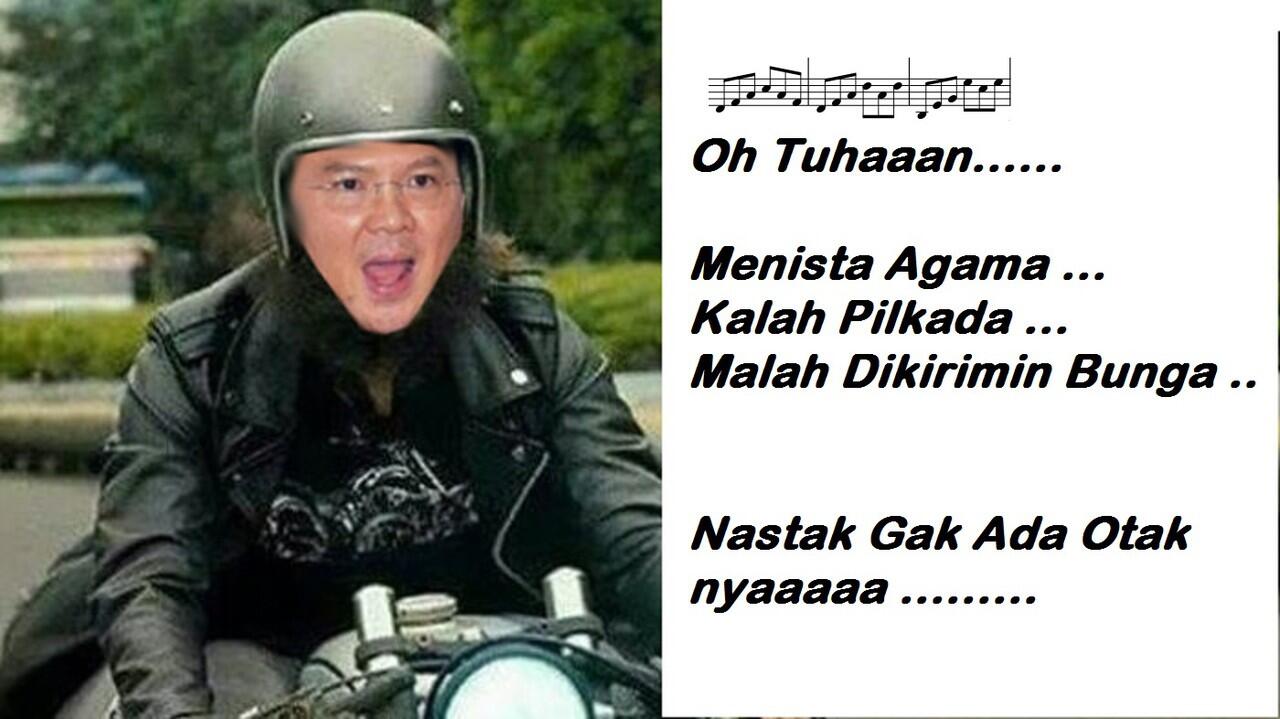 Bertebaran Meme Lucu Biker Berjenggot Ternyata Begini Wajah Asli