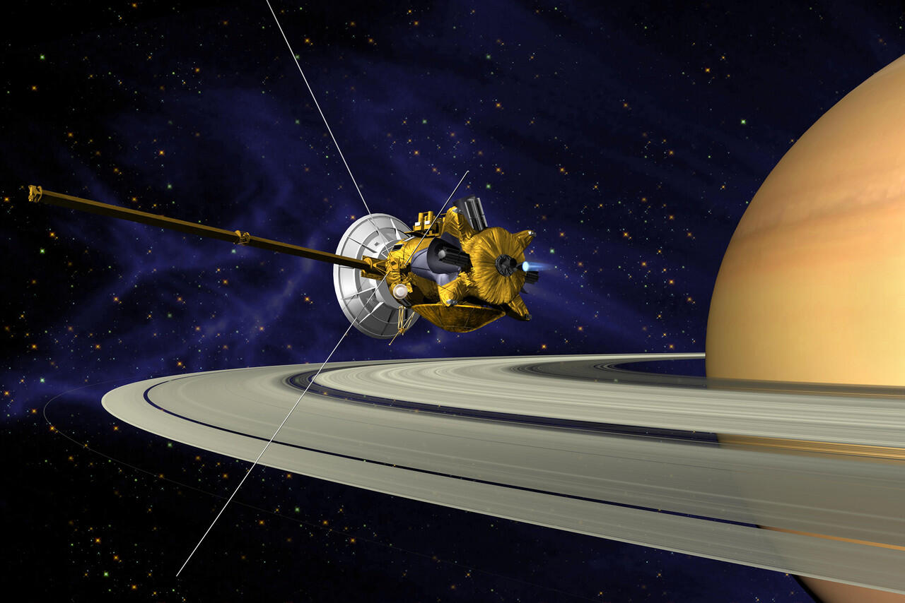 Pesawat Luar Angkasa CASSINI Akhiri Misi 20 Tahun Menjelajah Saturnus