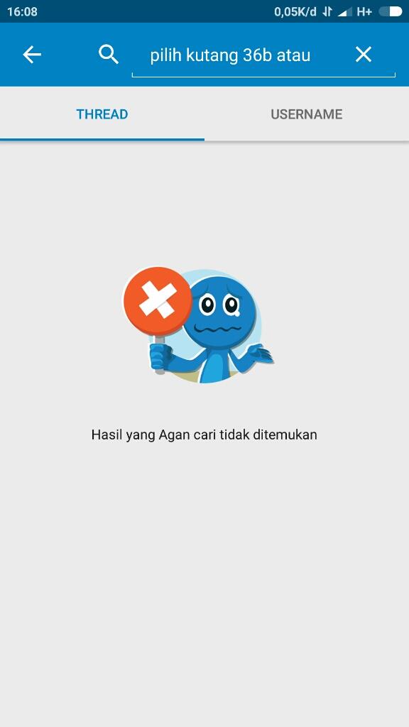 Pilih KUTANG 36B
 atau
 *lISI-nya 36B
