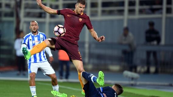 Dzeko-Spalletti Berdamai Jelang Derby Roma