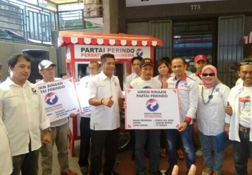 Catat! Ini Syarat untuk Dapat Gerobak UMKM Gratis dari Perindo