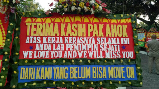 Pedagang Bunga Untuk Ahok Sudah 7 Tahun Jadi Langganan Megawati