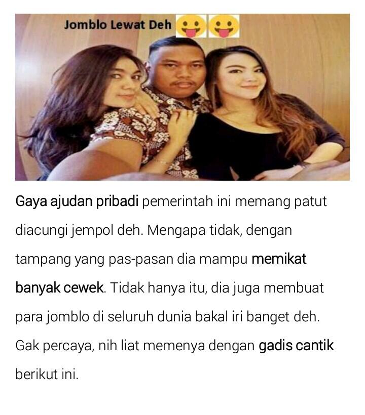 7 Foto ,ajudan Pribadi Yang Bikin Jones Meringis Melihatnya.