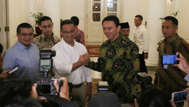 Anies: Ahok Jangan Melambat, Nanti Gubernur Baru Disalahkan