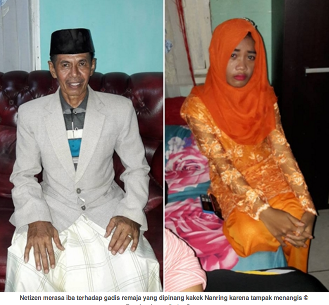 Viral, Foto Kakek Nikahi Gadis 16 Tahun Jadi Perdebatan Netizen
