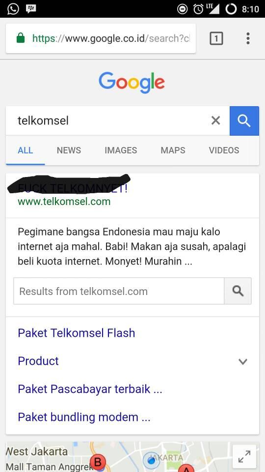 TELKOMSEL kena deface,