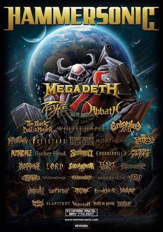 Hammersonic Festival 2017 Siap di Gelar