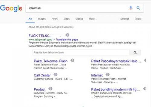 Heboh! Situs Telkomsel diretas dedemit maya