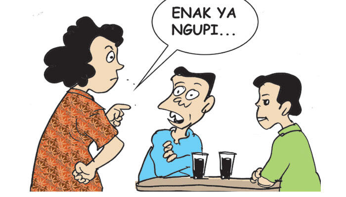 Istri Golongan Sumbu Pendek Ditinggal Ngopi Gugat Cerai