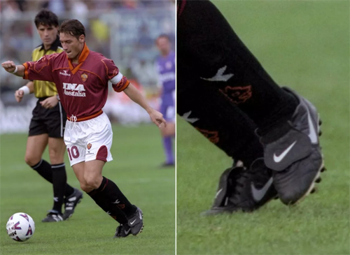 Deretan Sepatu Francesco Totti