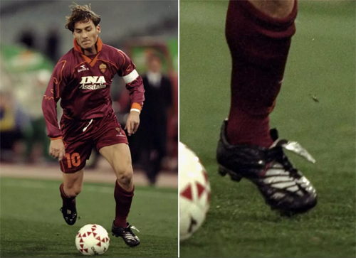 Deretan Sepatu Francesco Totti