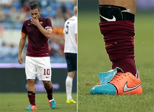 Deretan Sepatu Francesco Totti