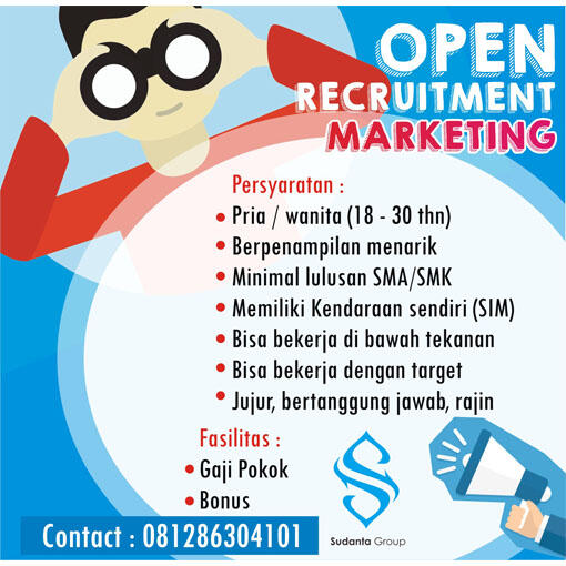 Malang - Lowongan kerja MARKETING