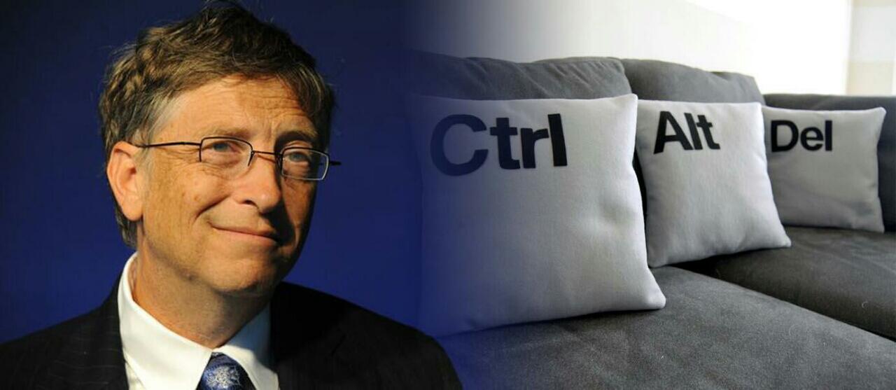 Bill Gates: CTRL+ALT+DEL adalah Kesalahan