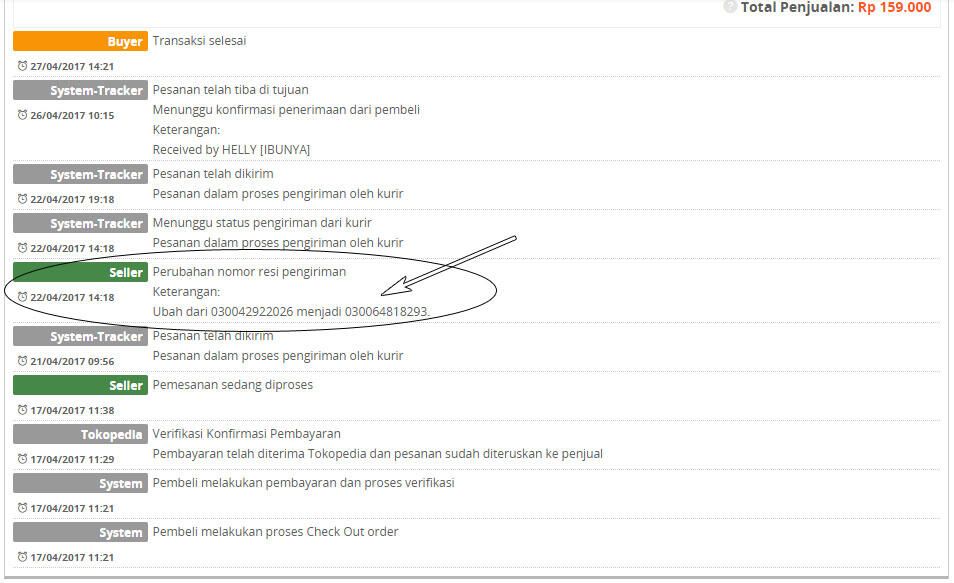 Buruknya system Tokopedia yang berakibat pemotongan saldo sepihak